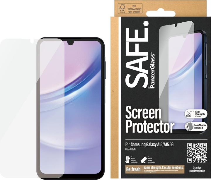 Productafbeelding Safe Ultrabrede pasvorm (1 Stuk, Samsung Galaxy A15 5G, Samsung Galaxy A15)