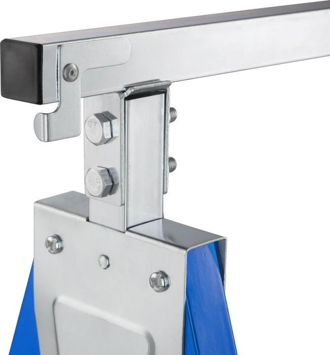 Immagine prodotto tectake Coppia di cavalletti 2 set di cavalletti di sostegno regolabili in altezza (56.50 cm, 68.50 cm)