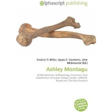 Ashley Montagu, Fachbücher