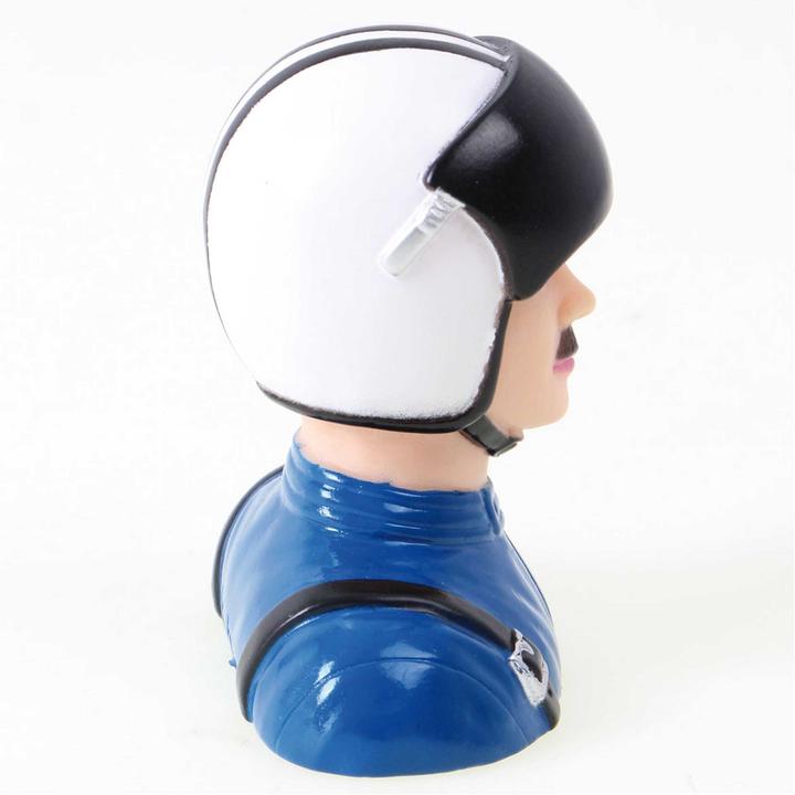 Actual product image Modellbau Lindinger pilot civil 1:6 66/43/70mm blue