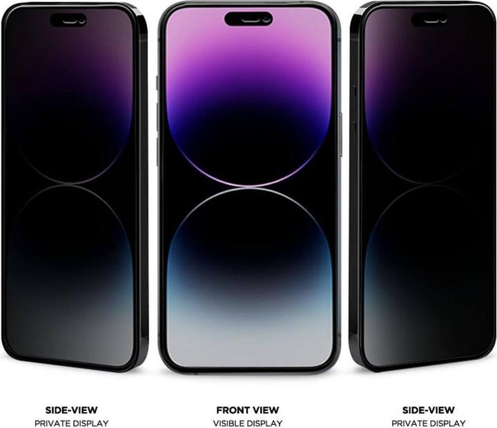 Actual product image Eiger Mountain Glass Black (1 Piece, Apple iPhone 15 Plus, Apple iPhone 16 Plus, Apple iPhone 15 Pro Max)