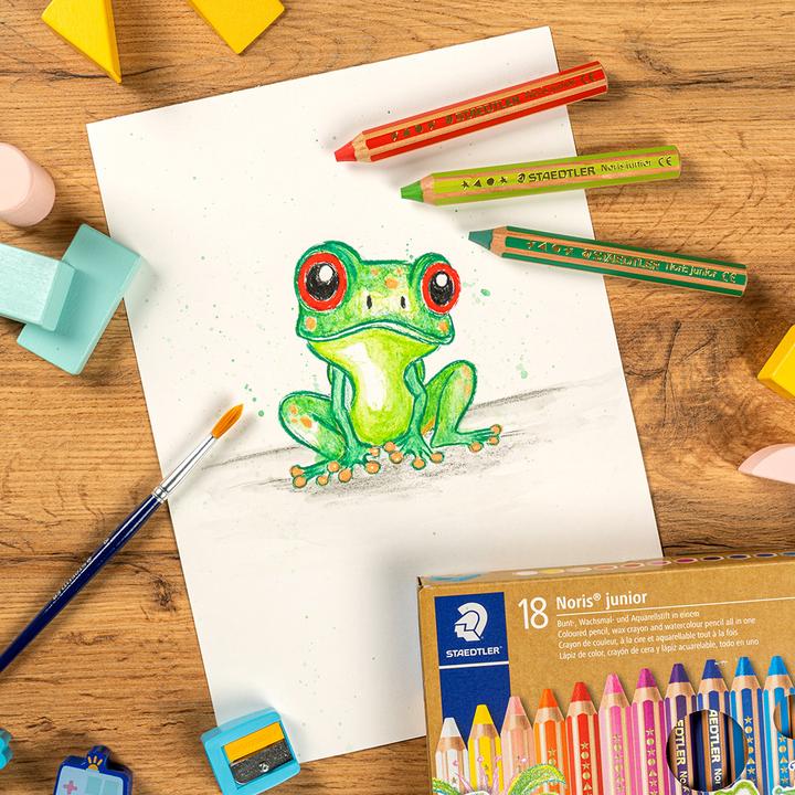 Produktbild Staedtler Buntstift Noris jun 18ST (Mehrfarbig, 18 x)