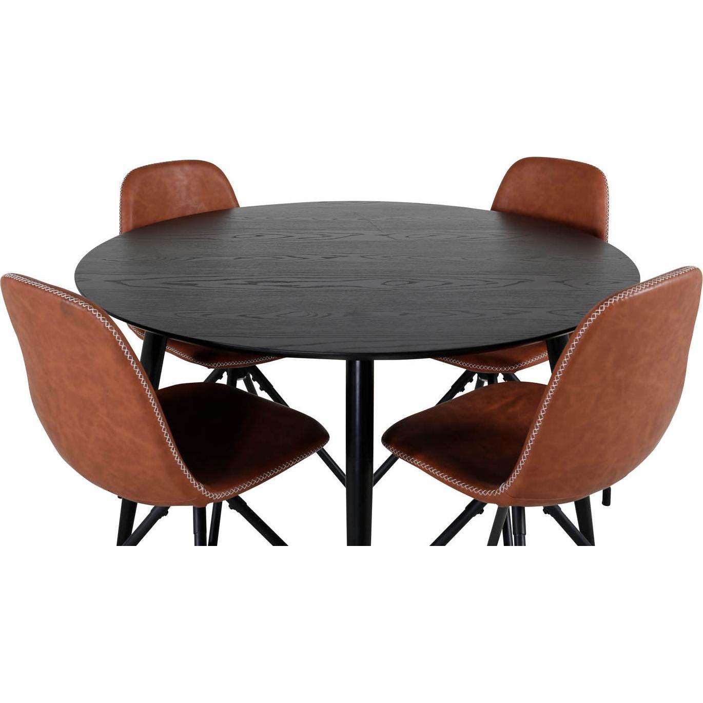 Thumbnail - Ebuy24, Esstisch, Essgruppe Dipp 13 (5-teilig) (75 x 115 x 115 cm)