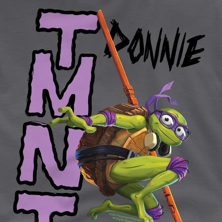 Actual product image Teenage Mutant NT Mens Mutant Mayhem Donatello T-Shirt (M)