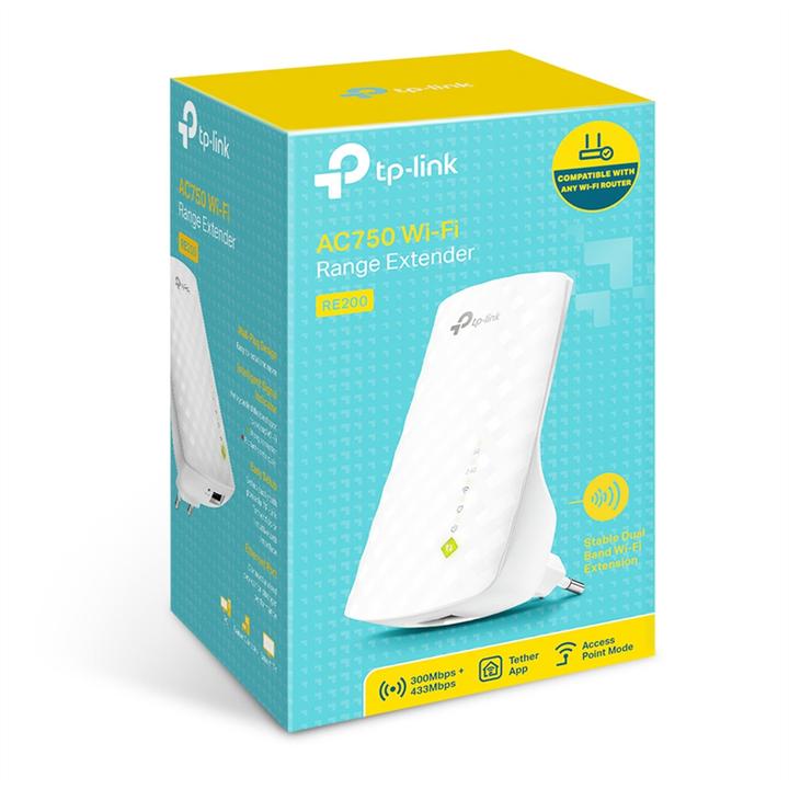Actual product image TP-Link Re200 (433 Mbit/s, 300 Mbit/s)