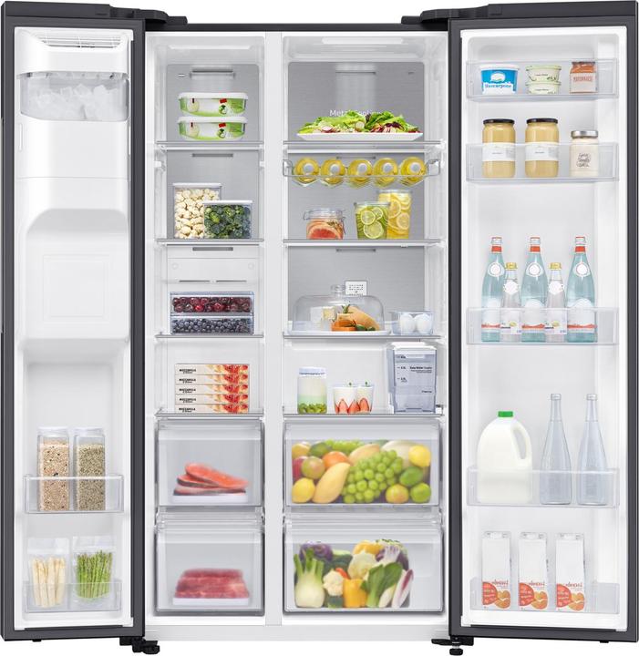 Actual product image Samsung Air Space RS64DG53M3B1EF Frigorifero Side (635 l)