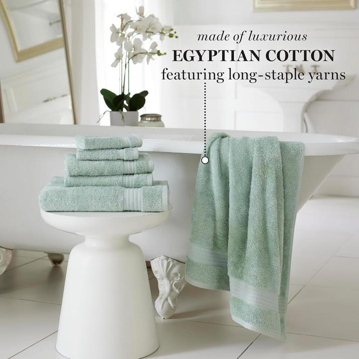 Immagine prodotto Stewart Set di Asciugamani in Cotone Egiziano (33 cm x 33 cm)
