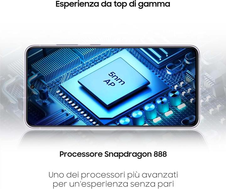 Actual product image Samsung Galaxy S21 FE 5G EU (128 GB, Lavender, 6.40", Dual SIM, 5G)