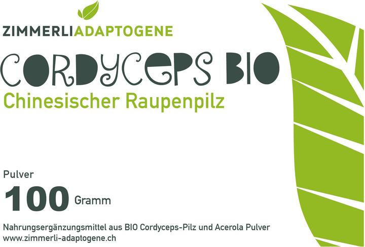 Produktbild Zimmerli Adaptogene Cordyceps Pulver (BIO) (1 Stück, Pulver, 100 g)