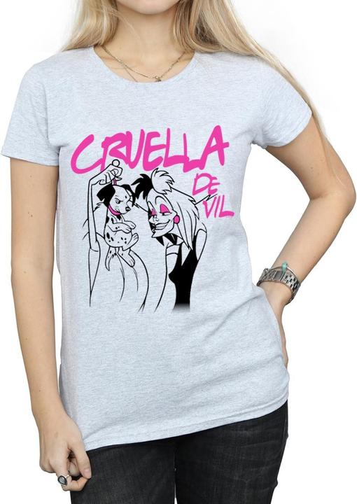 Produktbild Disney Cruella De Vil Collared TShirt (XL)