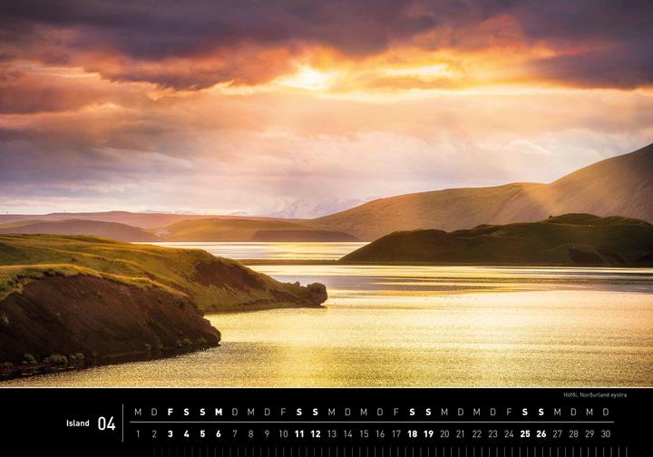 Produktbild Island Premiumkalender 2026
