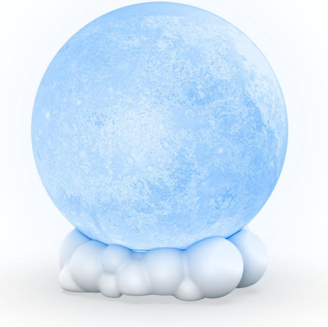 Actual product image Mobility on Board Moon Light and Speaker