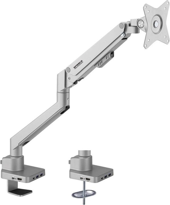 Actual product image SpeaKa Professional SP-MM-600 1-way monitor desk mount 43.2cm (17/ ) - 81.3cm (32/ ) gas pressure T (Table, 32", 9 kg)