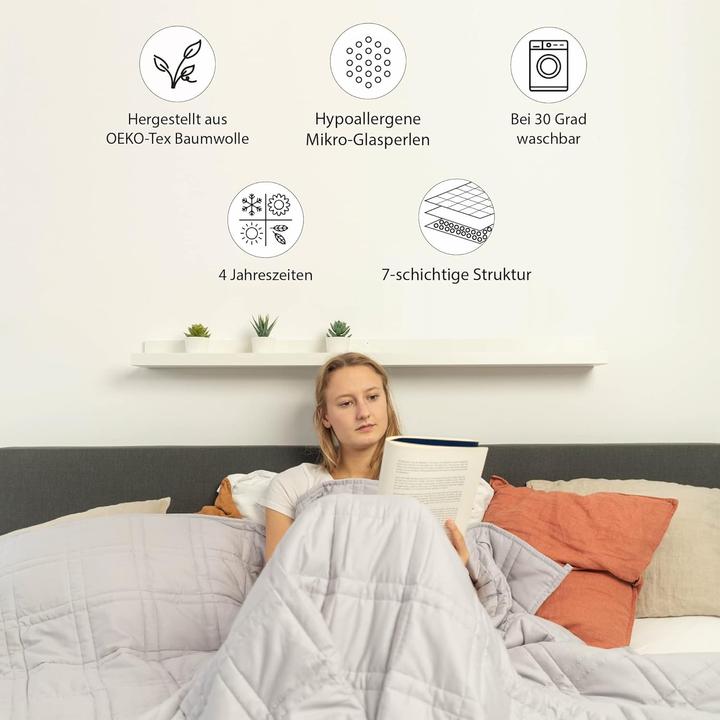 Immagine prodotto Tentación Gewichtsdecke (135 x 200 cm)