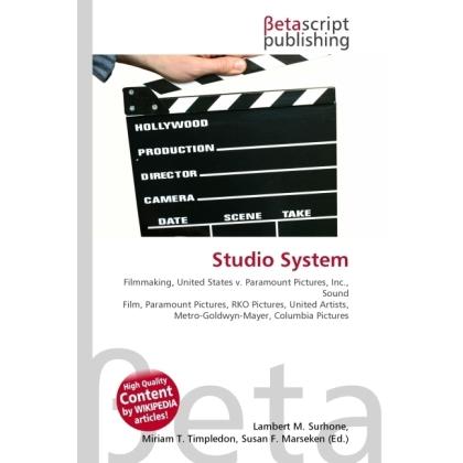 Studio System, Fachbücher von Miriam T. Timpledon, Susan F. Marseken, Lambert M. Surhone