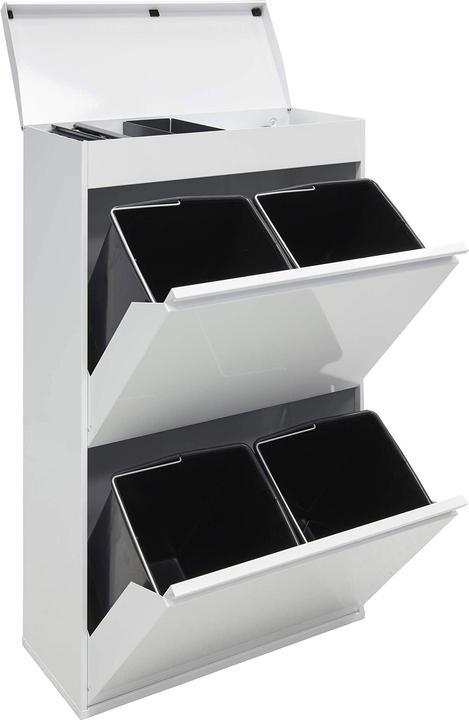 Arregui Mülleimer mit Aufbewahrungsbox (68 l)