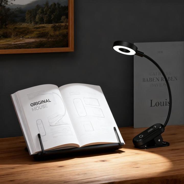 Produktbild Tech-Protect LL100 CLIP Leseleuchte Schwarz