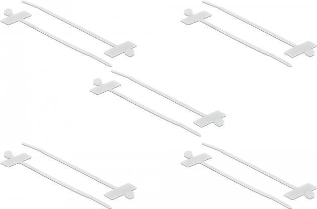 Produktbild Delock Cable Tie with Label Tap (100 mm, 10 Stk.)