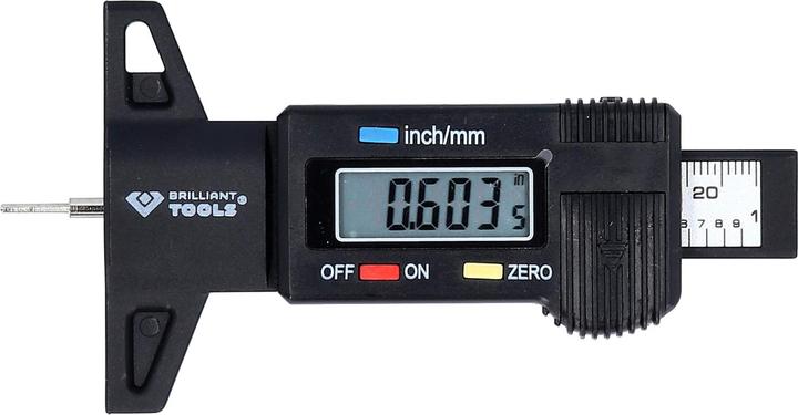 Produktbild Brilliant Tools Digitaler-Tiefenmessschieber, 0 - 25 mm