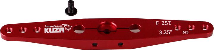 Produktbild Kuza Servohebel 2-Arm Futaba 25T 84/72/60mm 3.25" M3 Heavy Duty V2 Aluminium