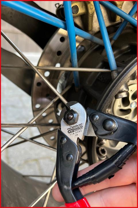 Actual product image KS Tools Wire rope shears (190 mm)