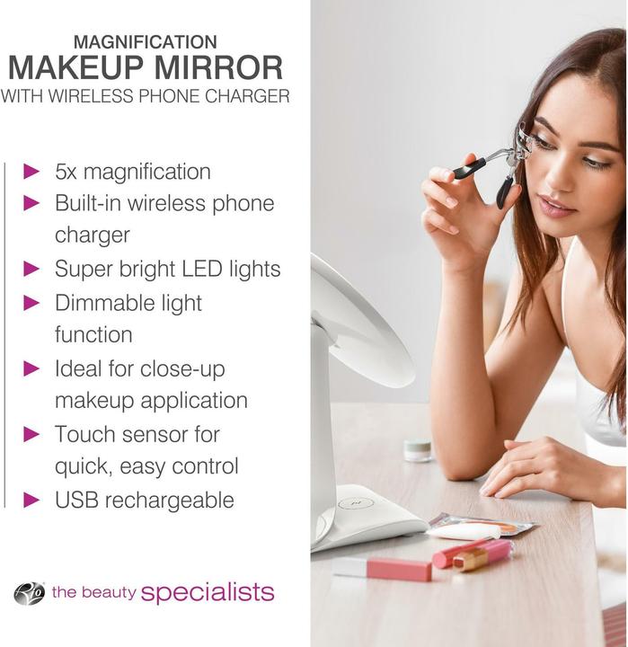 Actual product image Rio Cosmetic mirror MMWC White