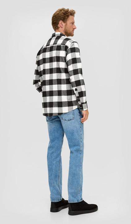 Produktbild s.Oliver Hemd Regular: Karohemd aus Baumwollstretch (XL)