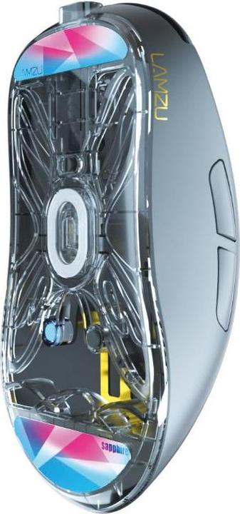 Actual product image Lamzu Sapphire Skates - Atlantis Mini Pro