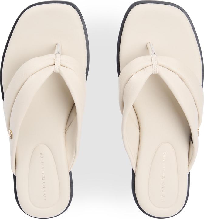 Actual product image Tommy Hilfiger Elevated Toe Post Lth Sandal (40)