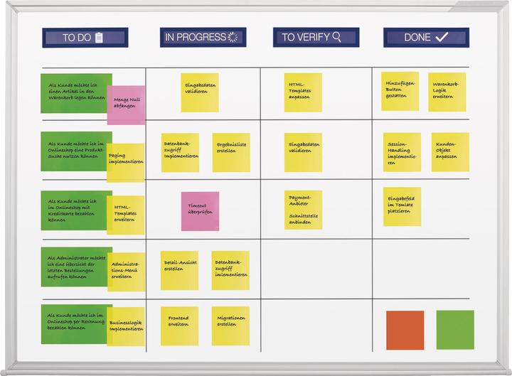 Actual product image Magnetoplan Scrum (1200 x 900 mm)