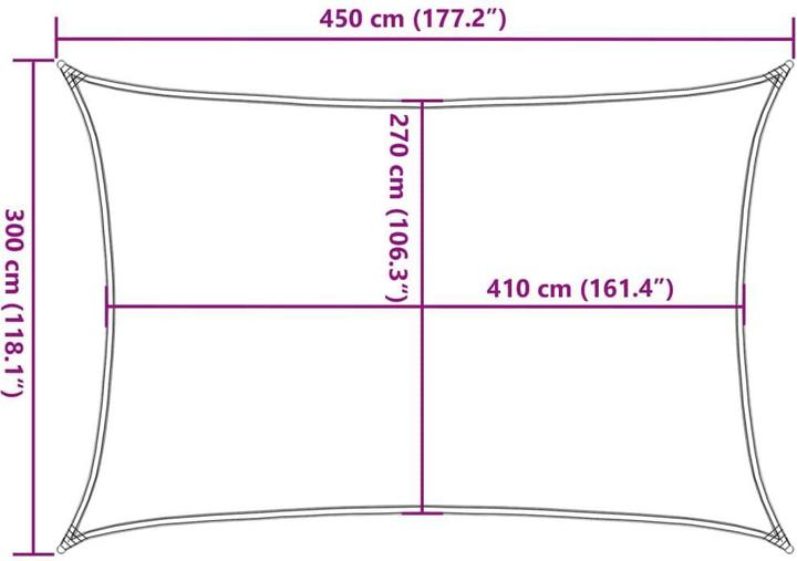 Produktbild vidaXL Alethea (300 x 450 cm)