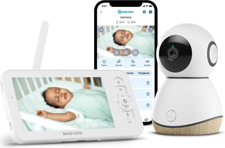 Produktbild Maxi-Cosi MC See Baby Monitor Pro (Babyphone mit Kamera, 200 m)
