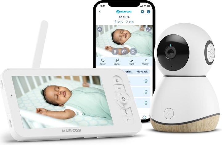 Immagine prodotto Maxi-Cosi MC See Baby Monitor Pro (Video e audio, 200 m)