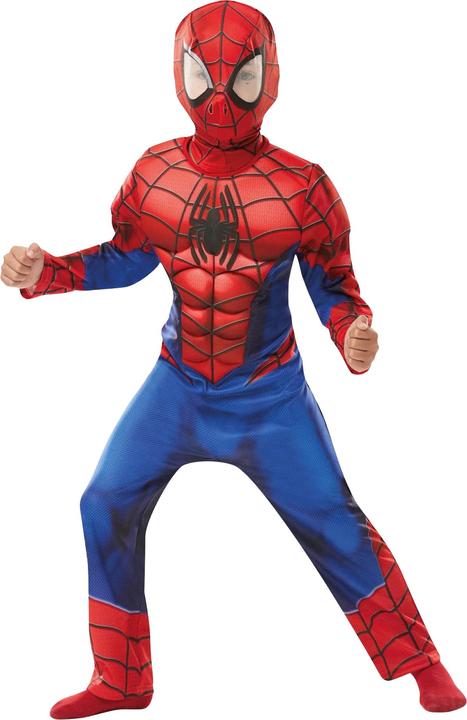 Actual product image Spiderman Boys Deluxe Muscles Costume (L)