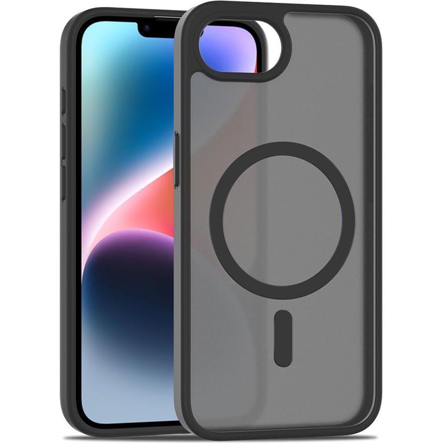 SIGN iPhone 16e Magnetic Case - Black (Apple iPhone 16e), Cover smartphone, Nero