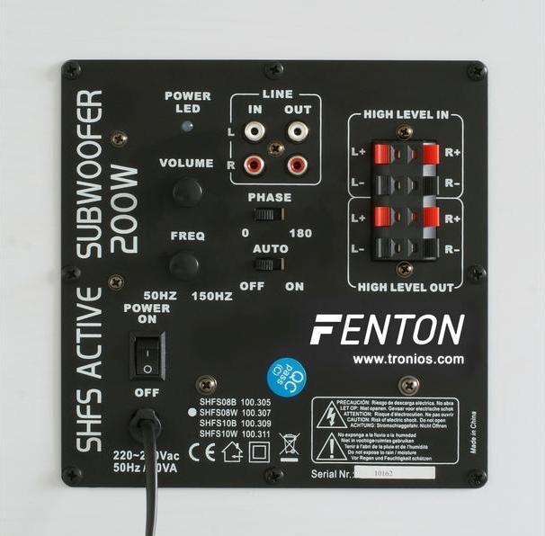 Actual product image Fenton SHFS08W (1 pcs., 200 W)
