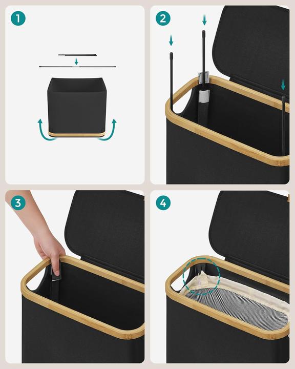 Produktbild Songmics Wäschesammler (65 l)