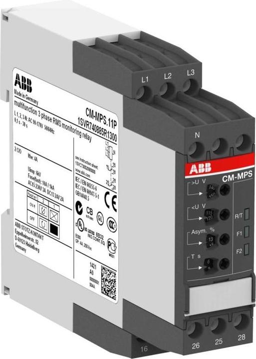 Image du produit ABB Relais de contrôle triphasé Stotz S&J CM-MPS.11P