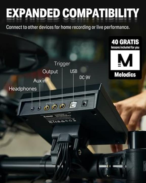 Actual product image Donner Electronic Drum Set (E-drum)