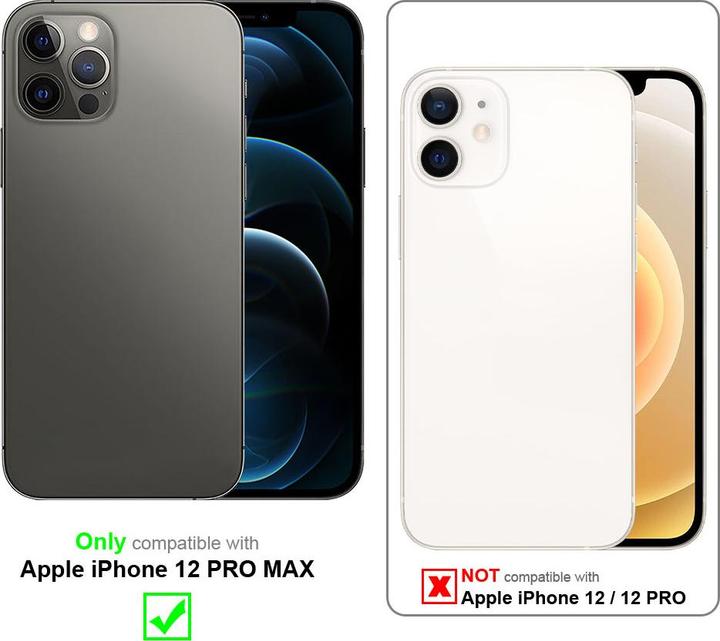 Actual product image Cadorabo Case for Apple iPhone 12 PRO MAX compatible with Magsafe Protective Cover (Apple iPhone 12 Pro Max)