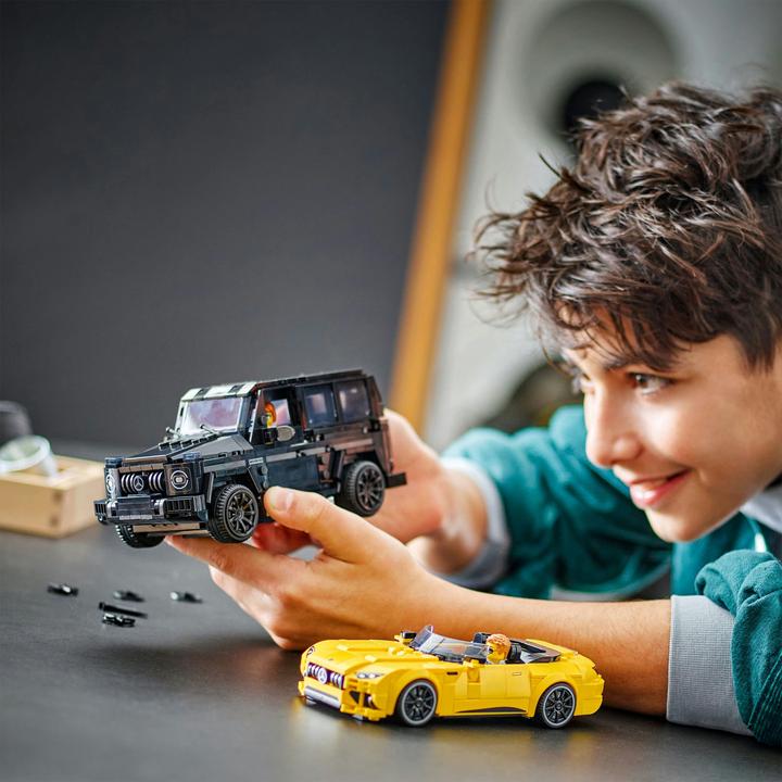 Produktbild LEGO Mercedes-AMG G 63 & Mercedes-AMG SL 63 (76924, LEGO Speed Champions)