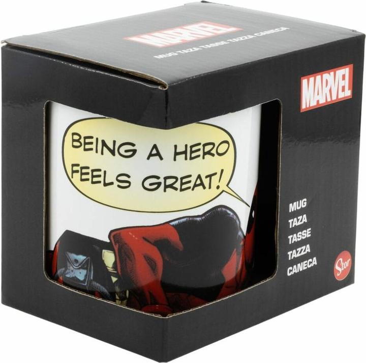 Actual product image Stor Mug Ceramic Marvel Deadpool 325ml STR11966 (325 ml)