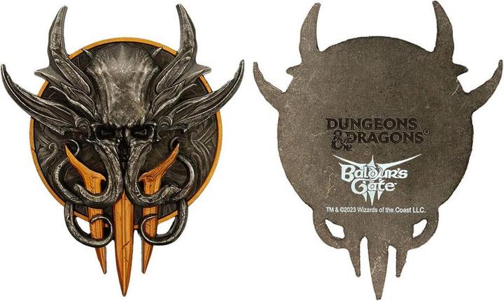 Actual product image Fanattik Dungeons & Dragons Medallion Baldur's Gate 3 Limited Edition