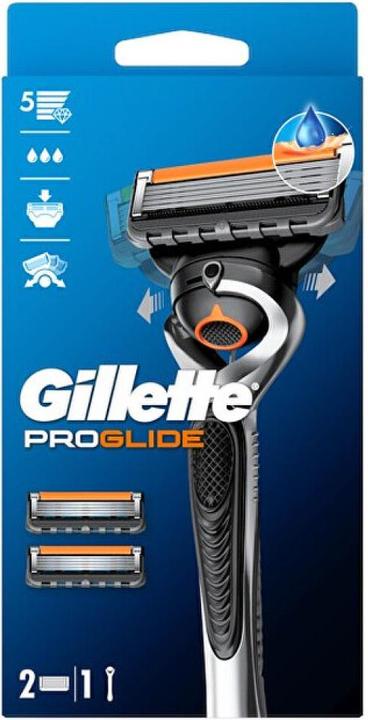 Actual product image Gillette Venus Gillette - Fusion Proglide Flexball Shaver For Men + 2 Spare Heads
