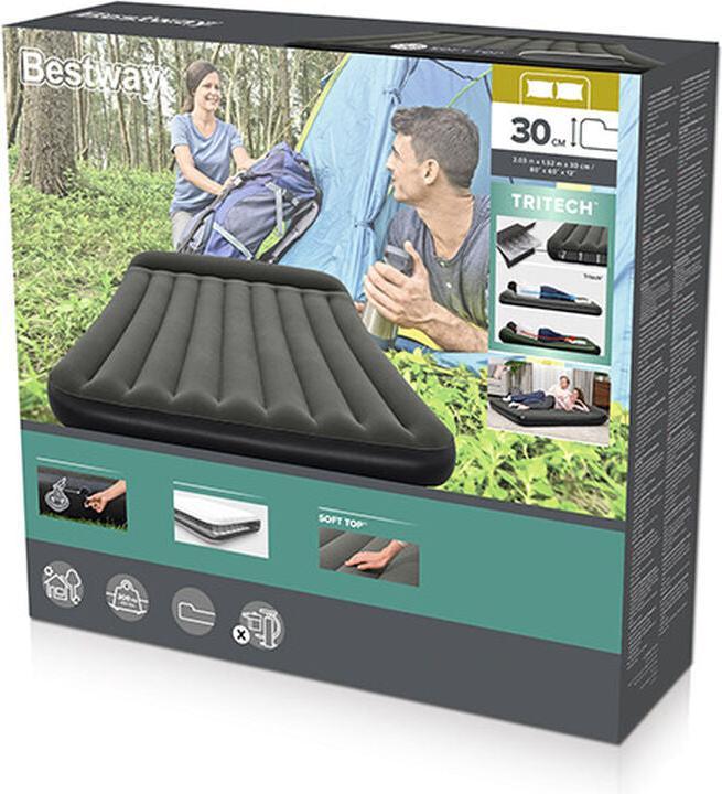 Actual product image Bestway TriTech™ double air bed 203 x 152 x 30 cm (152 x 203 cm)