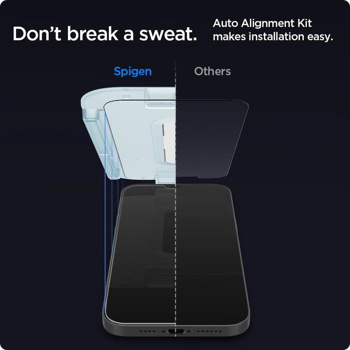 Actual product image Spigen tR EZ Fit (2 Piece, Apple iPhone 12)