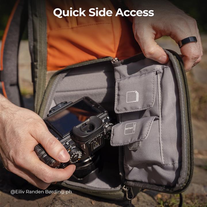 Produktbild K&F Concept Concept Beta Backpack 20l Photo Backpack - Orange (Fotorucksack, 20 l)