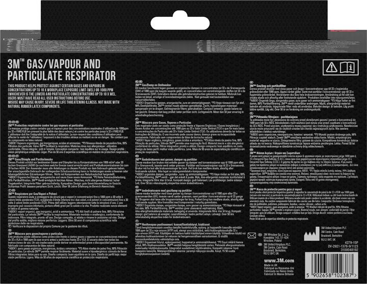 Immagine prodotto 3M Respiratore 4279+BC1 (ABEK1P3, ABEK1, 1 x)