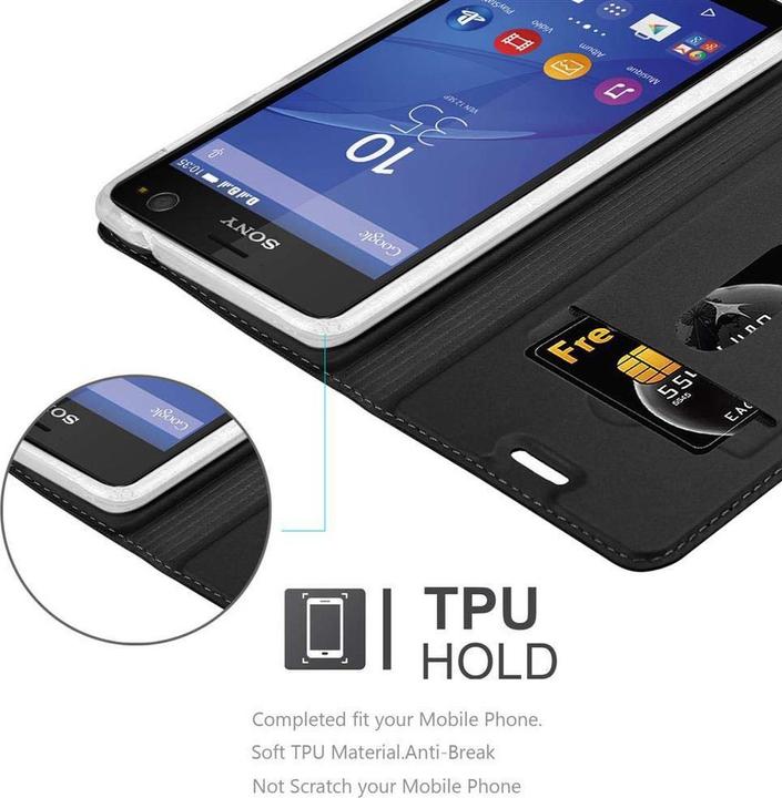 Actual product image Cadorabo Book Classy Style Cover (Sony Xperia C4)