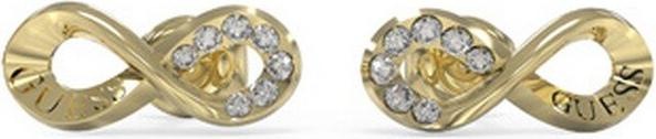 Guess Endless Dream Timeless Gold Plated Earrings JUBE03262JWYGT/U (Edelstahl)